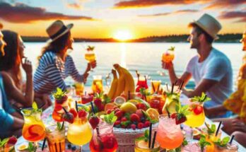 20 Summer Drinks: Sip, Relax, and Beat the Heat with These Refreshing Recipes, Concept art for illustrative purpose, tags: sie die - Monok